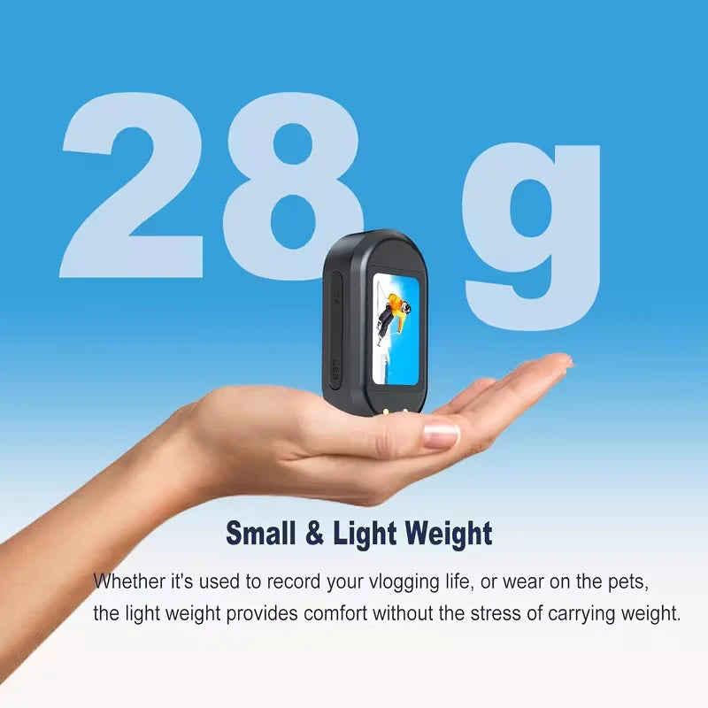 Mini Vlog Camera Wide Angle HD 1080P Portable Action Body Cam Sports