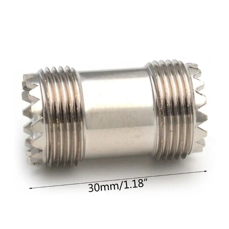652F UHF RF Coaxial Coax Adapter SO239 Female Connector Low Loss Zpaxo