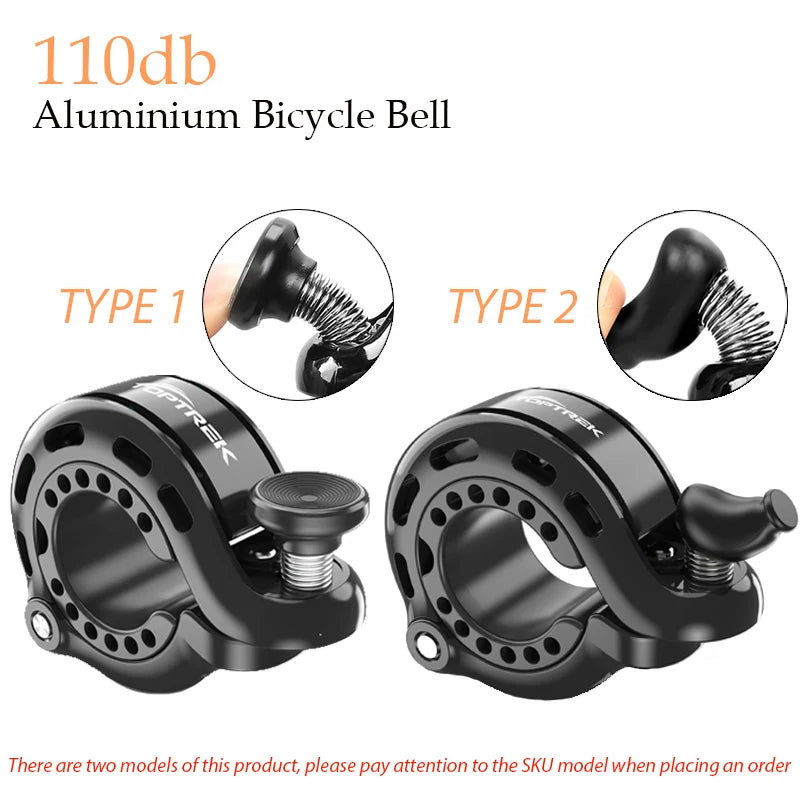 NEW Bicycle Bell Ring Stainless MTB Cycling Horn Bike Bell Handlebar Crisp Sound Horn For Bicycle Safety Bike Accessories 2024 Zpaxo