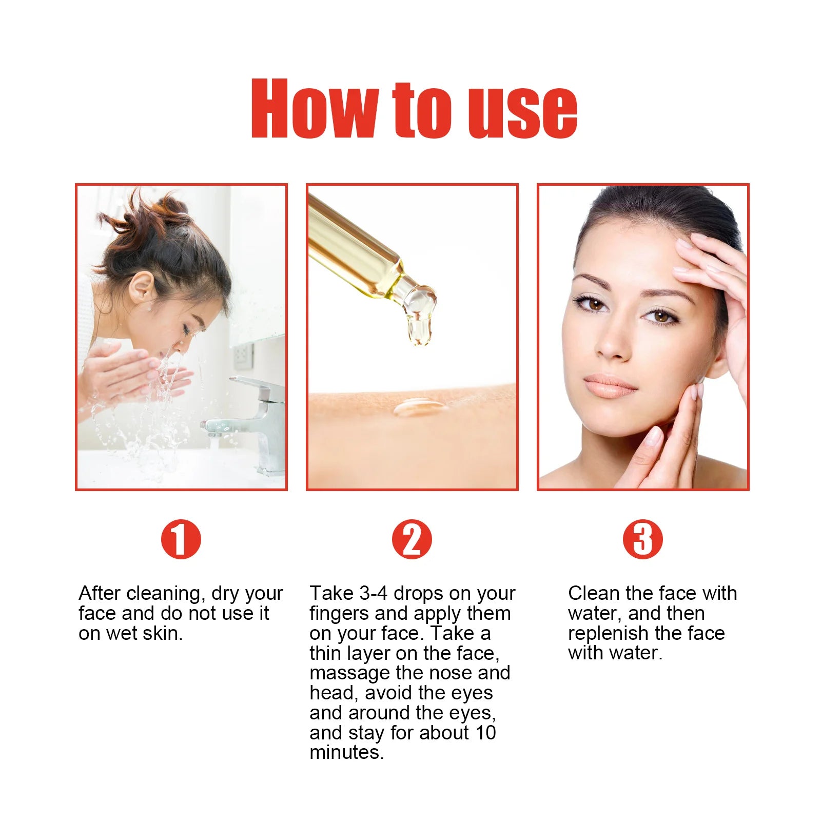 Salicylic Acid Facial Serum Firming Lifting Brighten Skin Tone Shrinks Pores Moisturizing Niacinamide Korean Skin Care Products Zpaxo