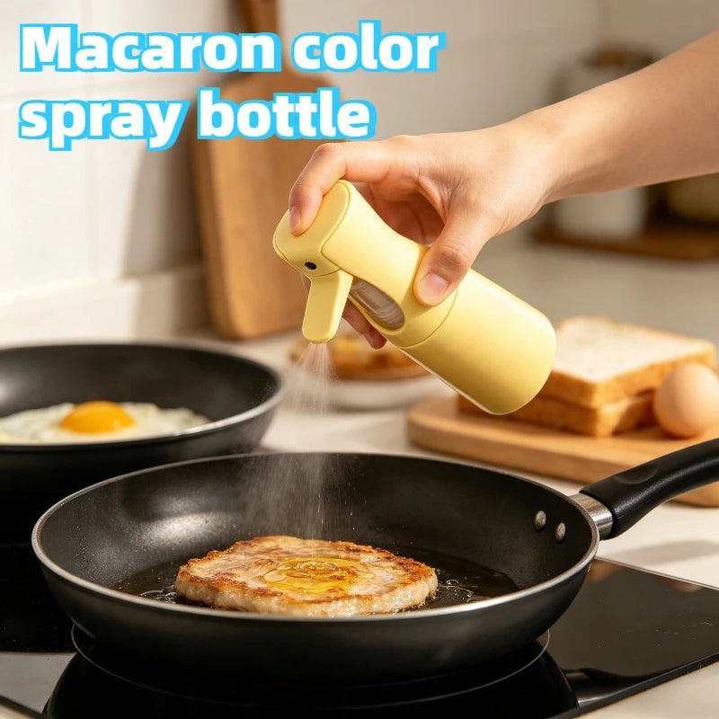 Refillable Continuous Oil Spray Bottle Kitchen Oil Sprays Olive Spray Bottle Cooking Baking Camping Vinegar Empty Dispenser Zpaxo