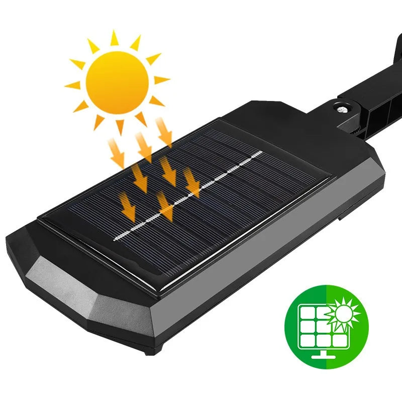 SHINEKNOT Solar LED Street Light – IP65 Waterproof Motion Sensor