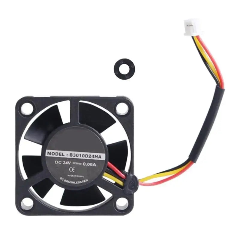 652F Double Bearing Fan 24V 0.06A 3010 13000RPM Extruder Hotend Coolers Radiators Hotend Fan 30x30x10MM for K1 3D Printer Zpaxo