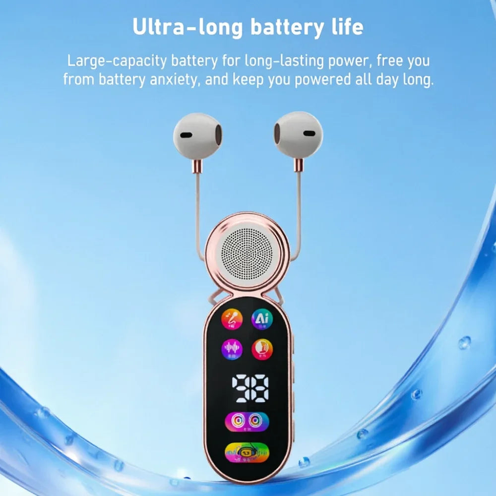 KEBIDUMEI 2-in-1 Wireless Earbuds Portable Speaker Bluetooth 5 4