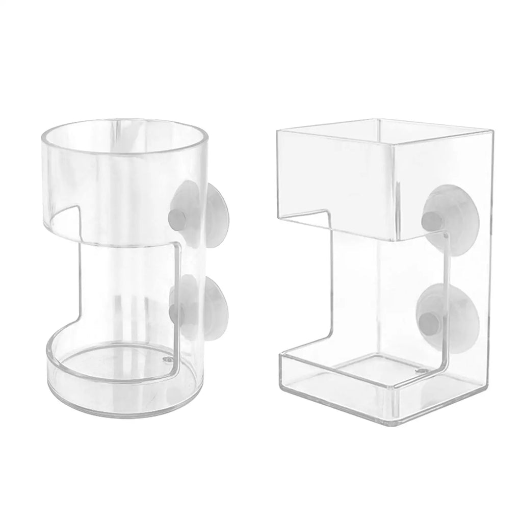 Acrylic Aquarium Fish Feeder – Clear Feeding Ring for Fish & Shrimp Aquarium Fish Feeder Zpaxo