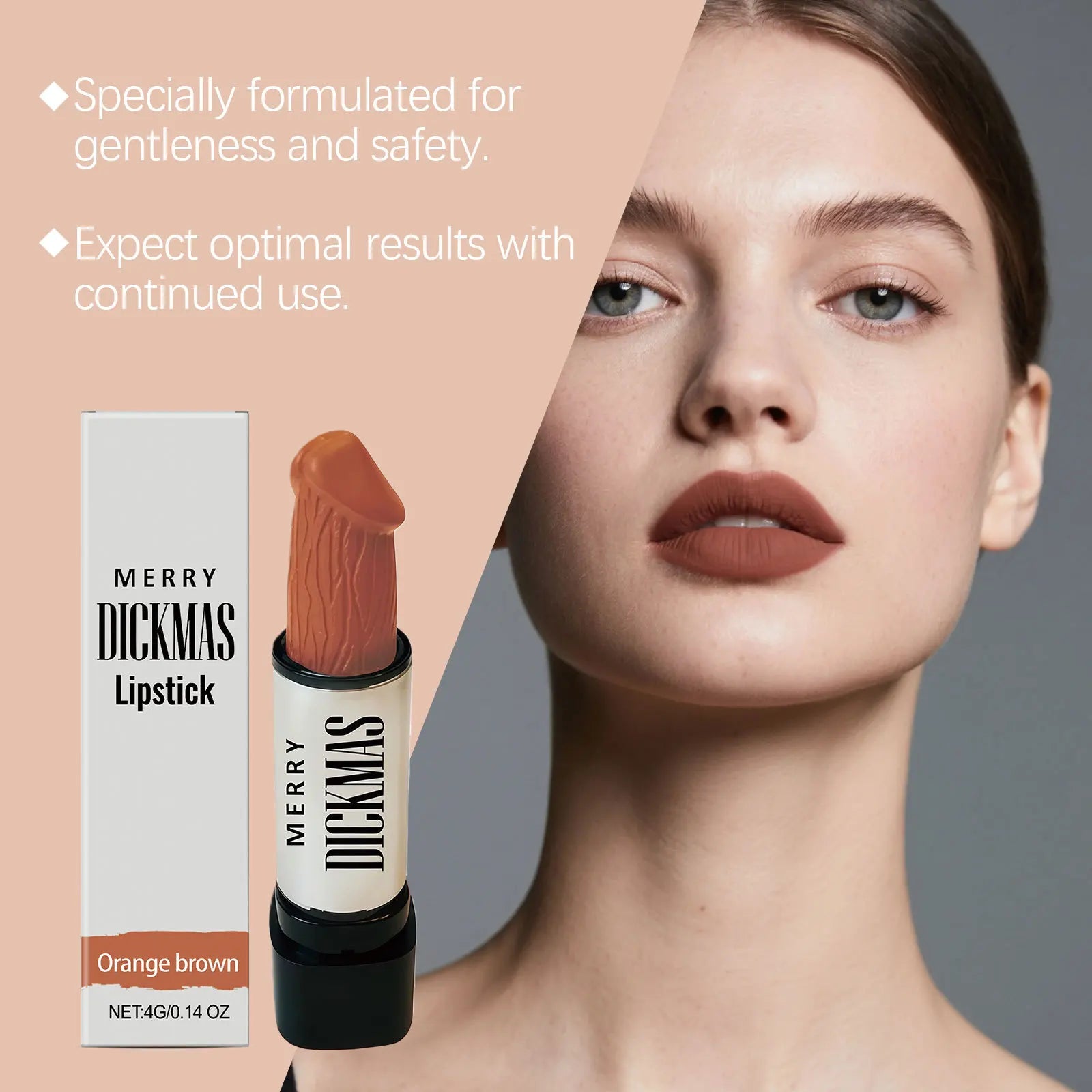 Christmas Secret Party Waterproof Fade-Resistant Multi-Color Lipstick Smooth Flowing Naturally Pigmented Matte Texture lipstick Zpaxo