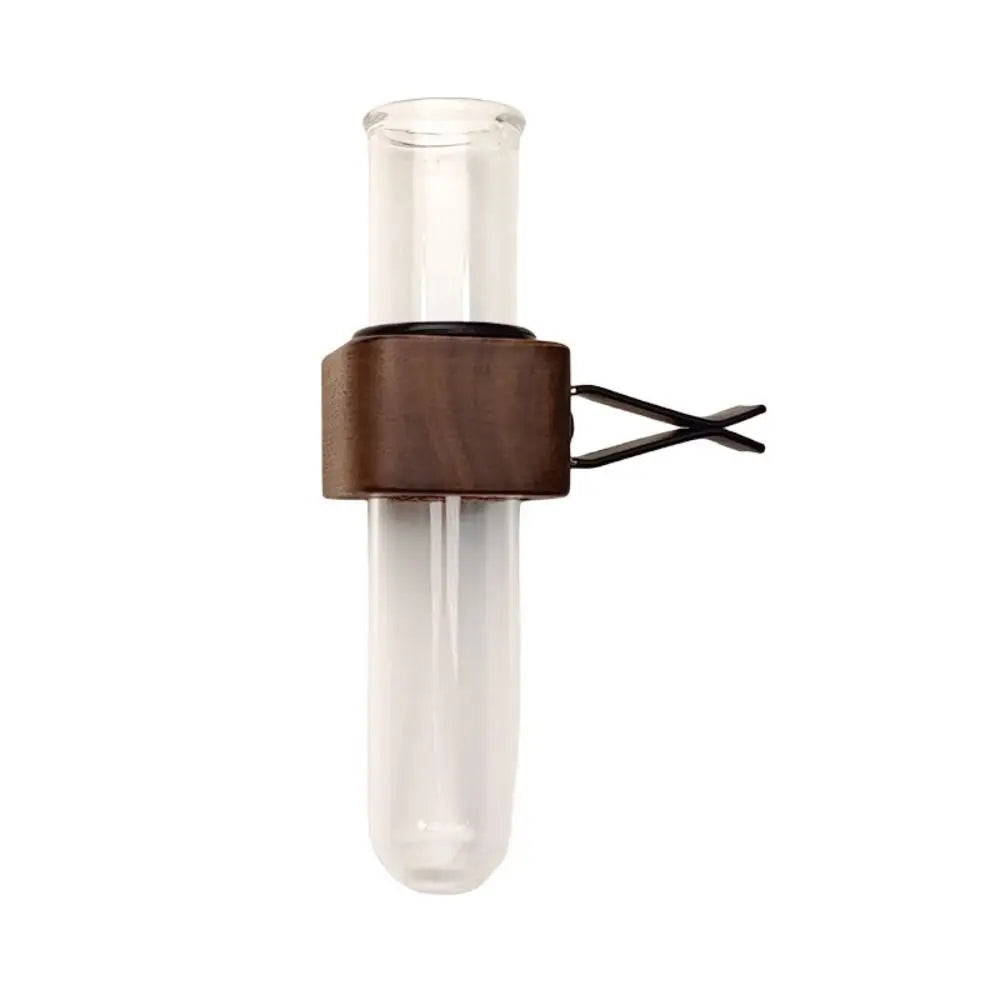Secure Mini Car Flower Vase Clip Creative Elegant Vent Walnut Glass Zpaxo