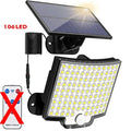 56 LED Solar Outdoor Floodlight – Motion Sensor & IP65