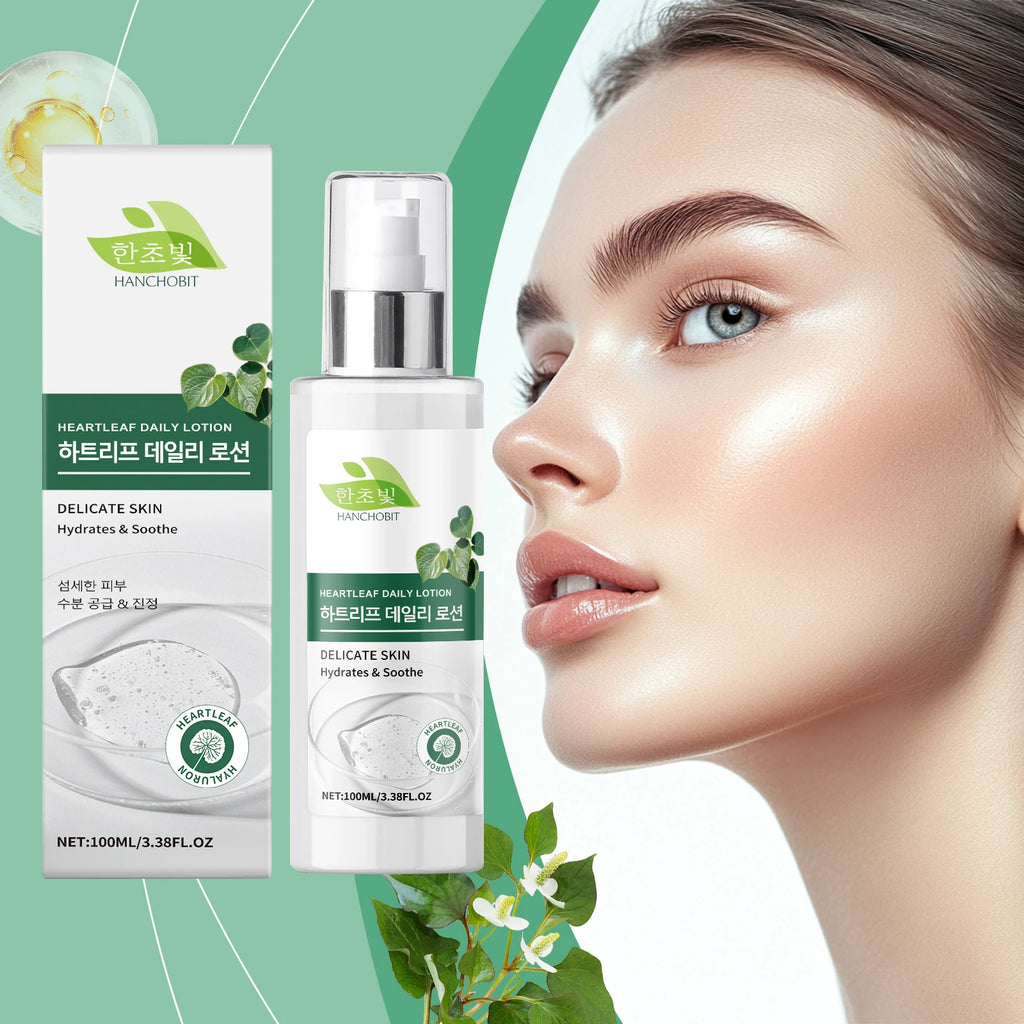 Heartleaf Moisturizing Lotion - Houttuynia Deep Nourishing & Moisturizing Lotion for Tender Skin Care Zpaxo