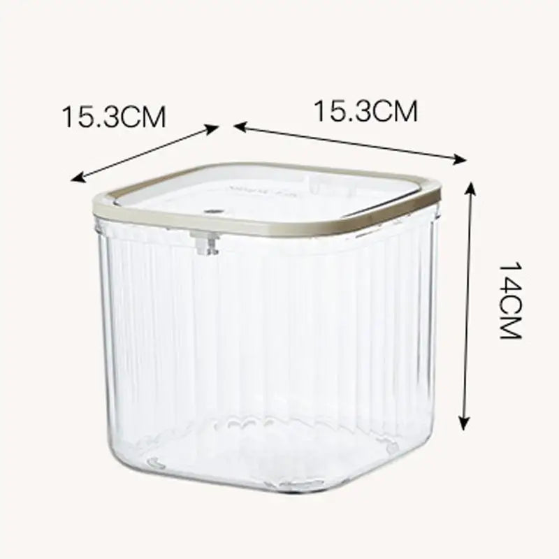 CMLaundry Pods Container Laundry Room Organization Box Powder Beads Zpaxo Transparent L