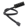 652F 4Pin PWMs Fan Hub Splitter 1 to 5 Way Extension Cable For Computer Case Cooling System Zpaxo 1pc CN