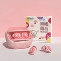 1pair Silicone Earplug Sleep Noise Ear Plug Canceling Reduction Zpaxo Pink