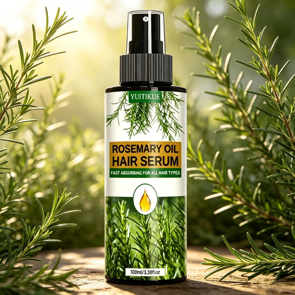 YUITIKUE Rosemary Hair Serum Spray – Frizz Control & Hydration Hair Serum Spray Zpaxo 1pc