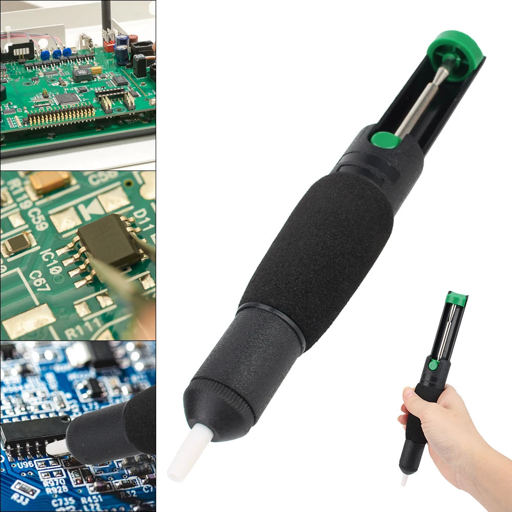 Vacuum Soldering Iron Desolder Gun Suction Tin Sucker Powerful