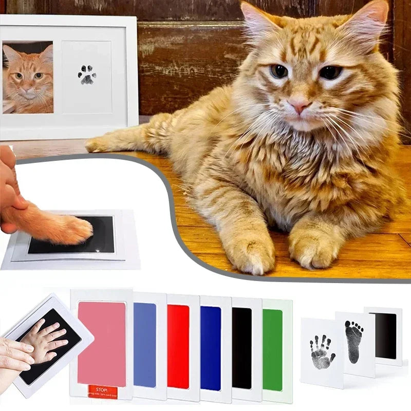 Inkless Paw Print & Baby Handprint Kit – Safe & Mess-Free