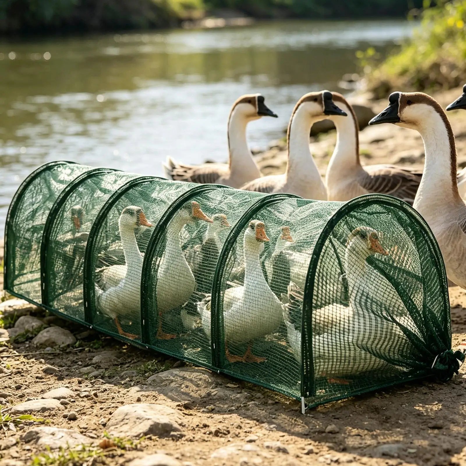 Chicken Tunnel Foldable Long Quick Installation Flexible Yard Outside