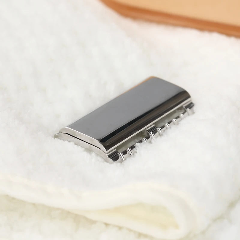 2026 YAQI Ghost 70SP 316 Stainless Steel Polished Safety Razor Head with 0.7mm Blade Gap Zpaxo
