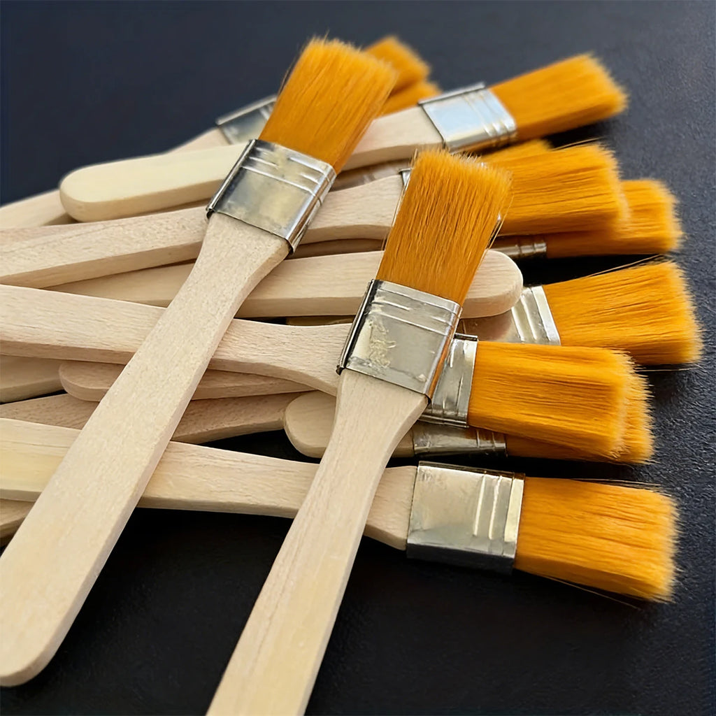 Nylon Art Paint Brushes Set – 6 to 32 Pcs Wood Handle