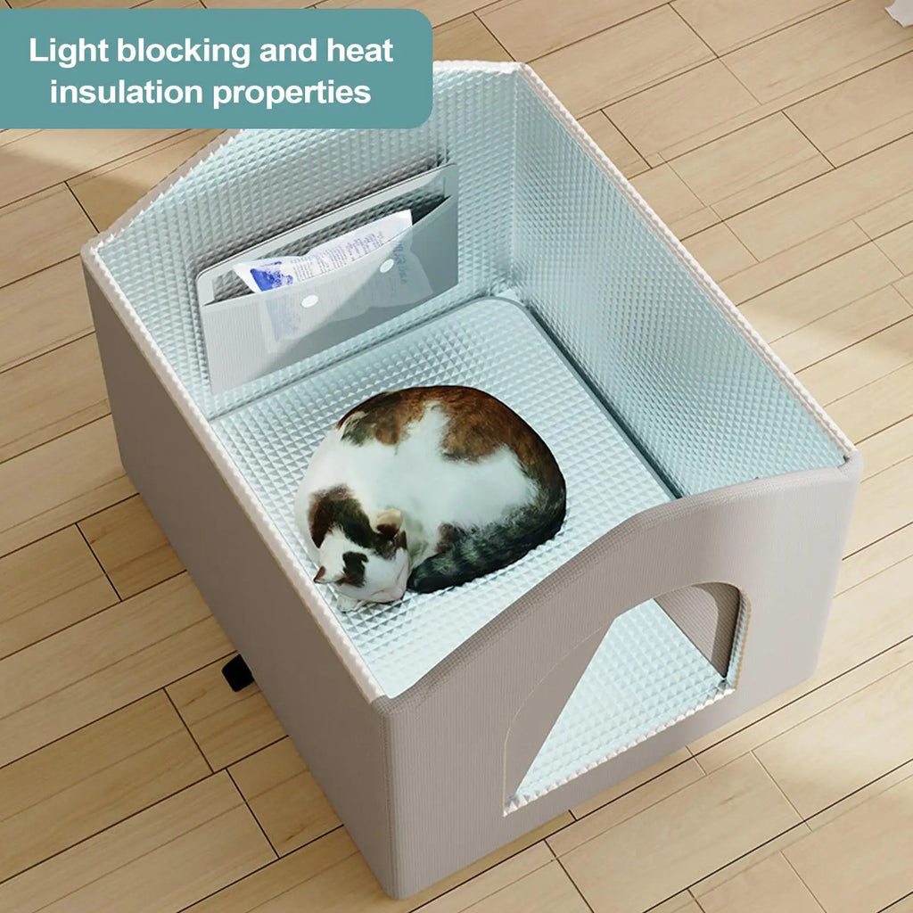 Summer Non-electric Cooling Pet House Ice Packs Four Seasons Bed