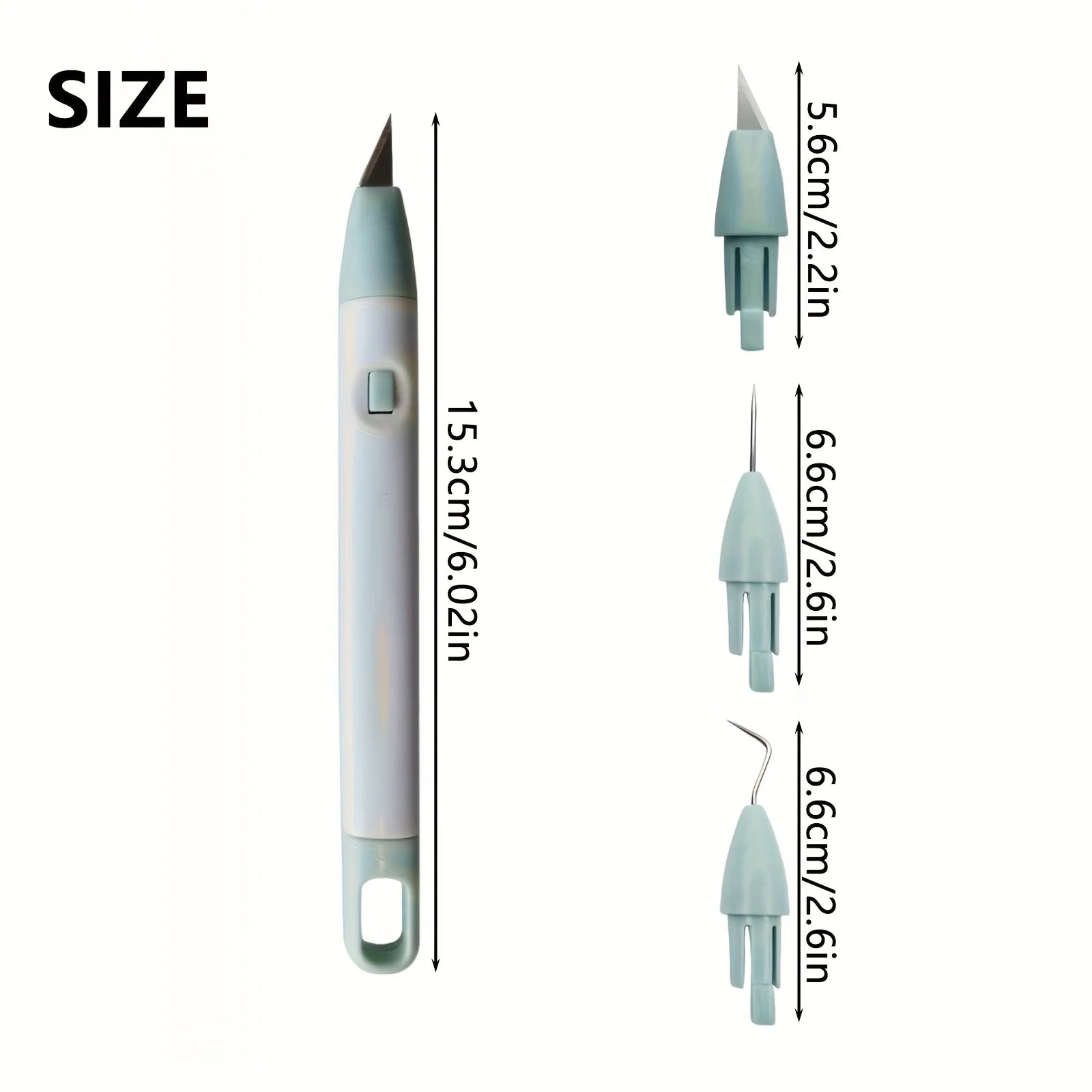 Precision Carving Hobby Knife Pen with Weeder Removal Tool Set Zpaxo
