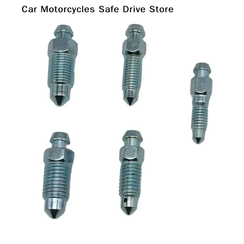 CM2 Motorcycle Brake Caliper Oil Drain Deflation Screws M8 M10 Rubber