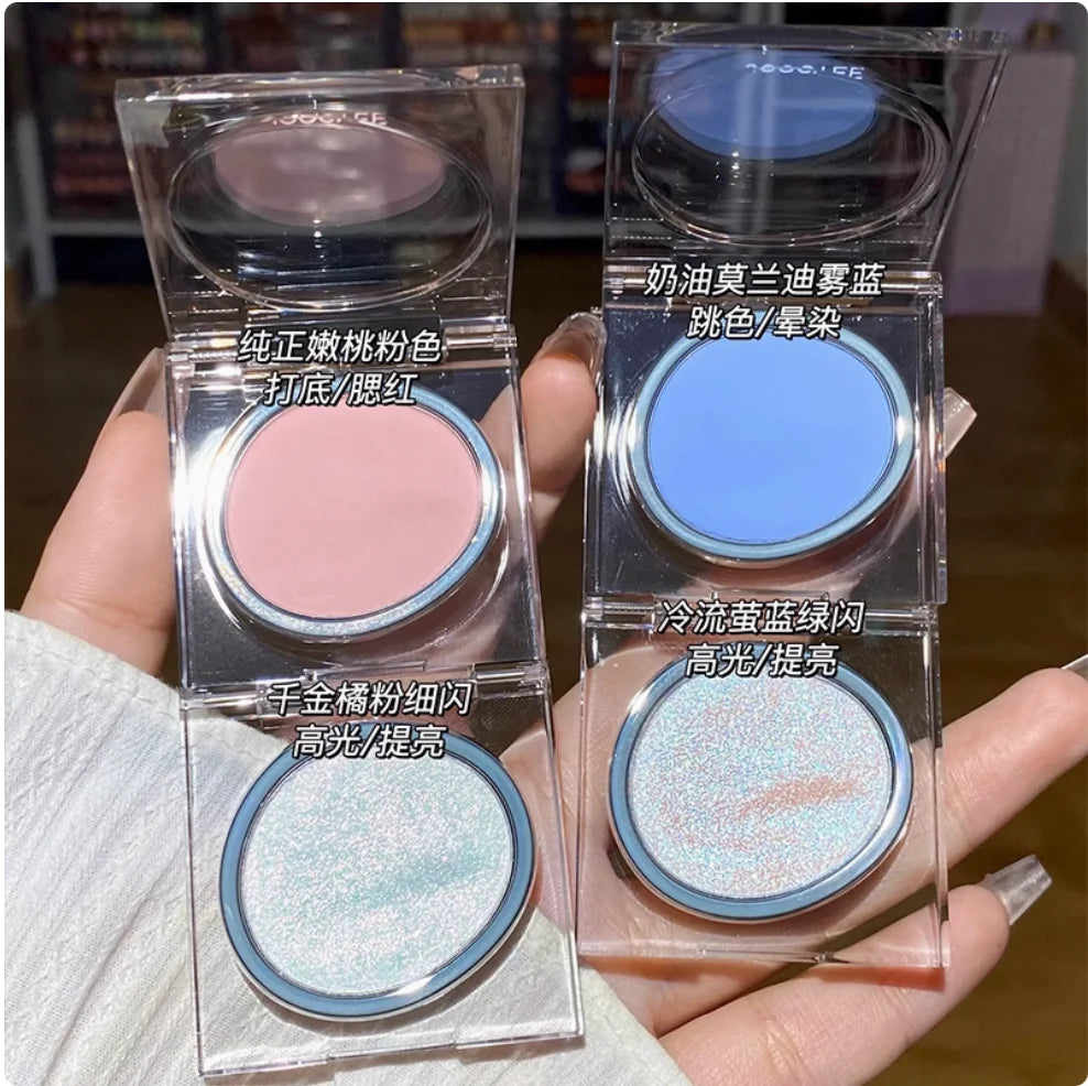 JOOCYEE Eyeshadow Single Eye Shadow Long-lasting Blusher Natural Easy Zpaxo