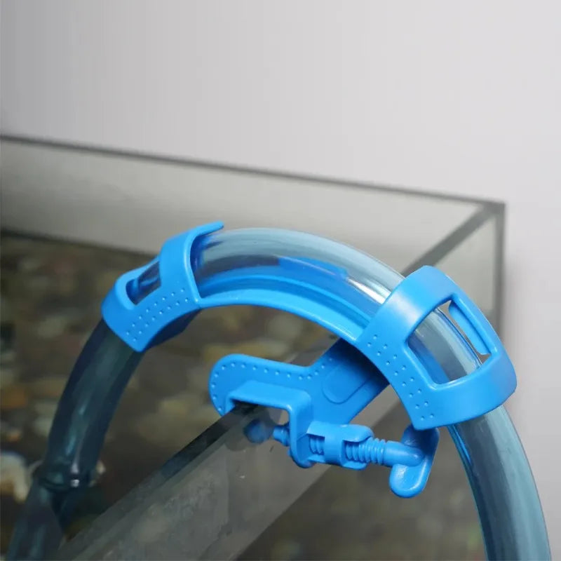 Aquarium Water Pipe Filter Hose Holder Clamp Tube Mount Tank Accessory - Aquarium Filtration Water Pipe Fixing Clip Zpaxo