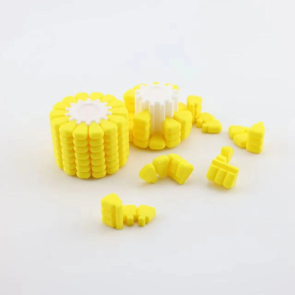 Funy Toys 3D Printing Corn Magic Cube Stress Relieving Tetris Jigsaw Puzzle Originality Becrypt Brain Burning Developmental Toys Zpaxo