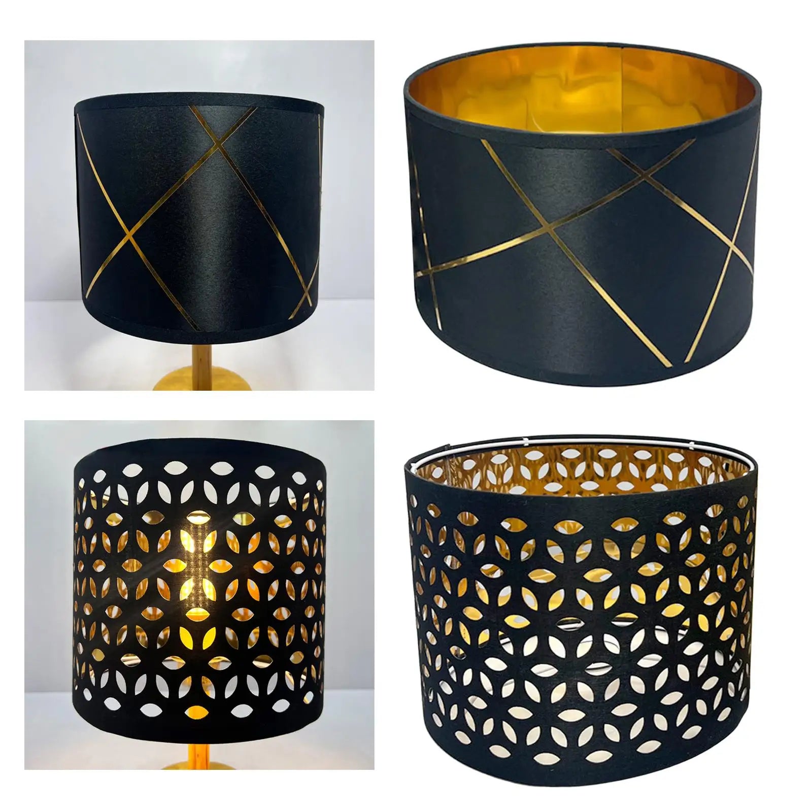 Modern Pendant Lamp Shade Desk Lamp Shade Chandelier Decorative Crafts Lampshade for Office Bedroom Hotel Home Ornament Zpaxo