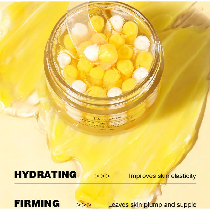 Retinol Vitamin C Peptide Firming Capsule Cream 70g | Anti-Aging Anti-Aging Face Cream Zpaxo