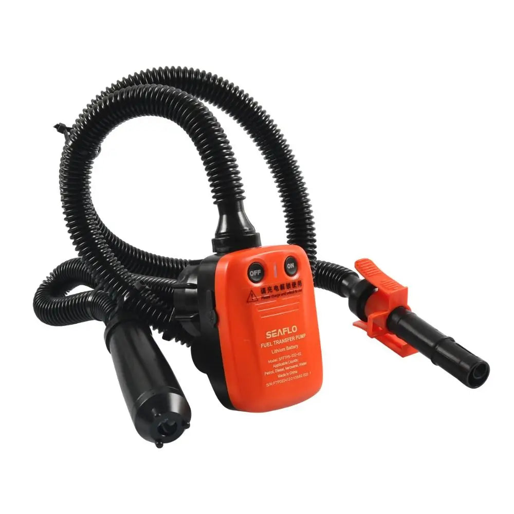 Tight Sealing Long Hose Fuel Transfer Pump Liquid Pump Portable Electric Oil Pump Plastics Electric Outdoor Oil Pump Cars Zpaxo