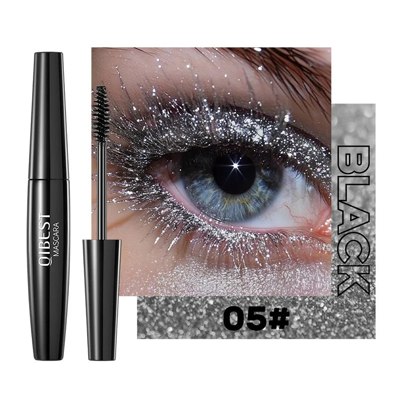 Sparkle Shattered Diamonds Colored Pearl Glitter Mascara Zpaxo 05