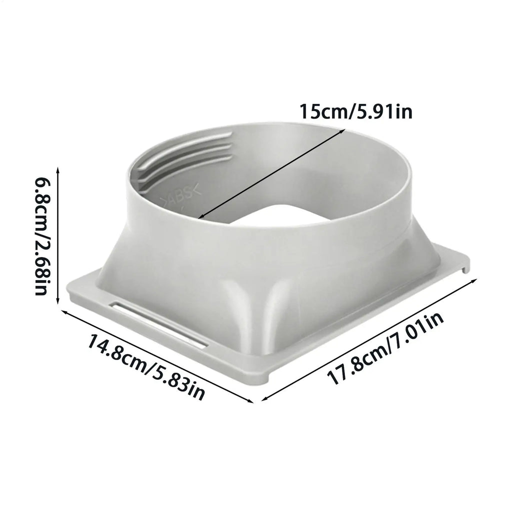 Portable AC Hose Connector 5 9-Inch Air Conditioner Coupler Adapter