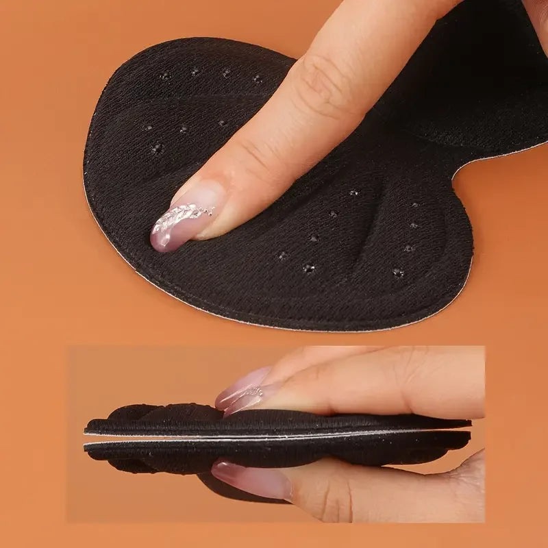 1 Pair Soft TPE Heel Cushions - Anti-Slip Grips for Shoe Fit & Height Boost, Breathable Cuttable Insoles Zpaxo