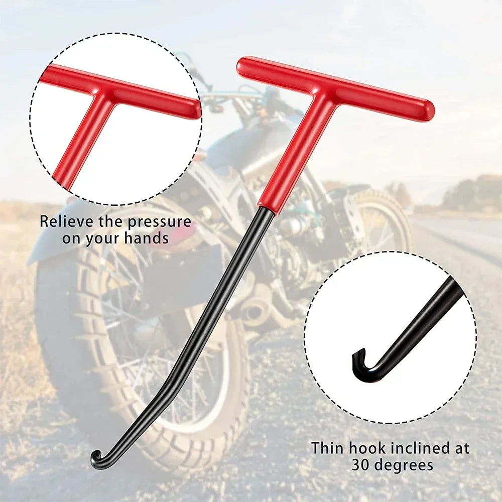 T-Handle Exhaust Spring Hook Tool – Motorcycle Spring Puller