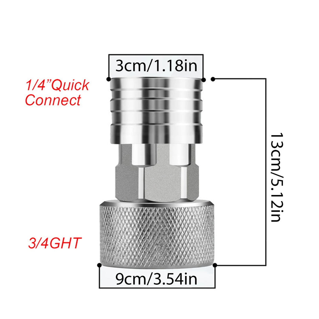 3 4 GHT 1 Quick Connect Convert Proof Water Hose Power Washer