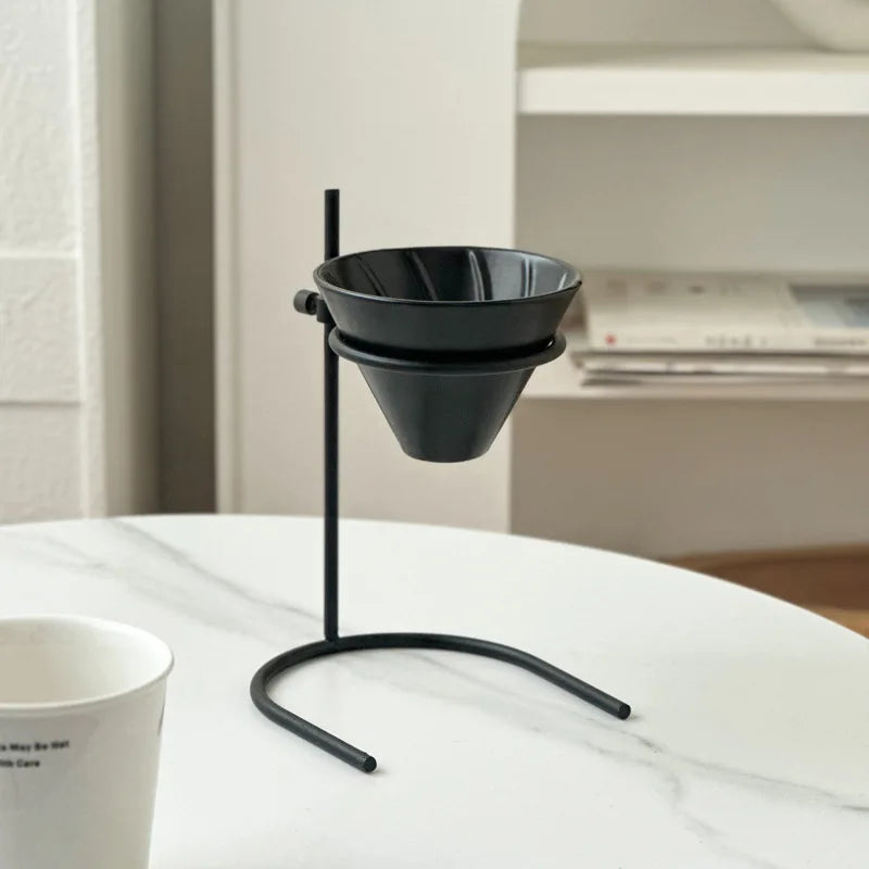 Hot Adjustable Drip Filter Cup Holder，Coffee Hand Cup Holder, Ceramic Filter Cup, Coffee Hand Cup Set, Household Coffee Utensil Zpaxo