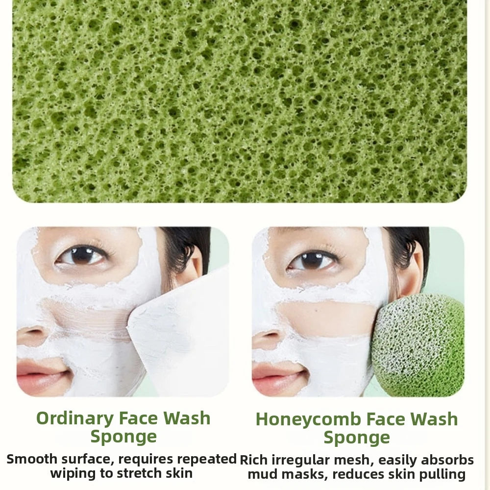 Thick Exfoliating Cleansing Puff Sponge Reusable Blackhead Removal Zpaxo