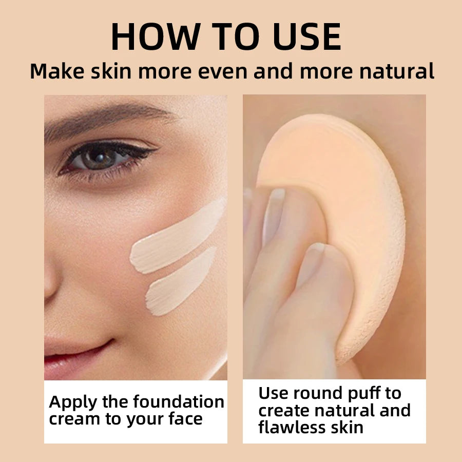 9-Color Coverage Foundation Concealer Cover Anti Dark Circle Freckle