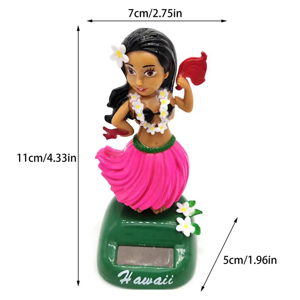 Hawaii Girl Dashboard Doll Hawaii Shaking Head Girl Dancer Solar Dancing Figure Ornament For Home Desktop Decoration Zpaxo 04 China Mainland