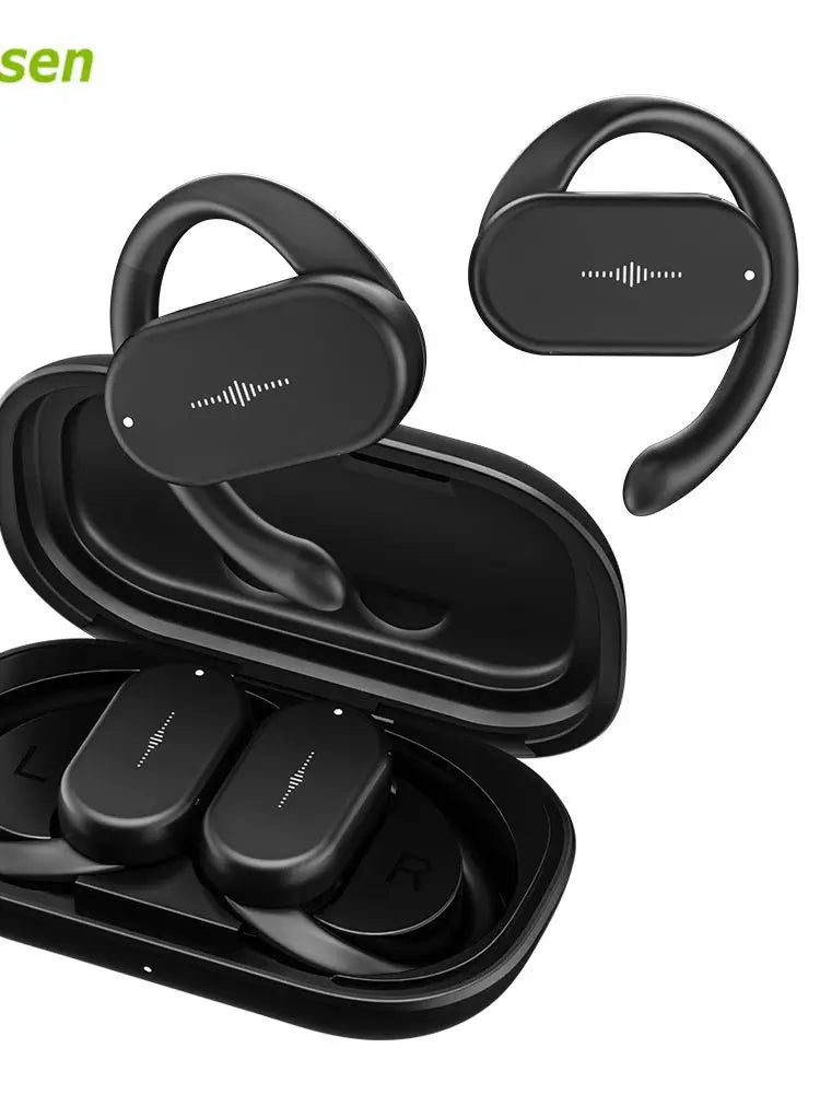 Wireless Headphones TWS Open Ear Rotatable Earhooks Bluetooth 5 3