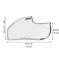 Golf Bag Cover Zipper Waterproof Large Capacity Rain Durable Dust Zpaxo onesize