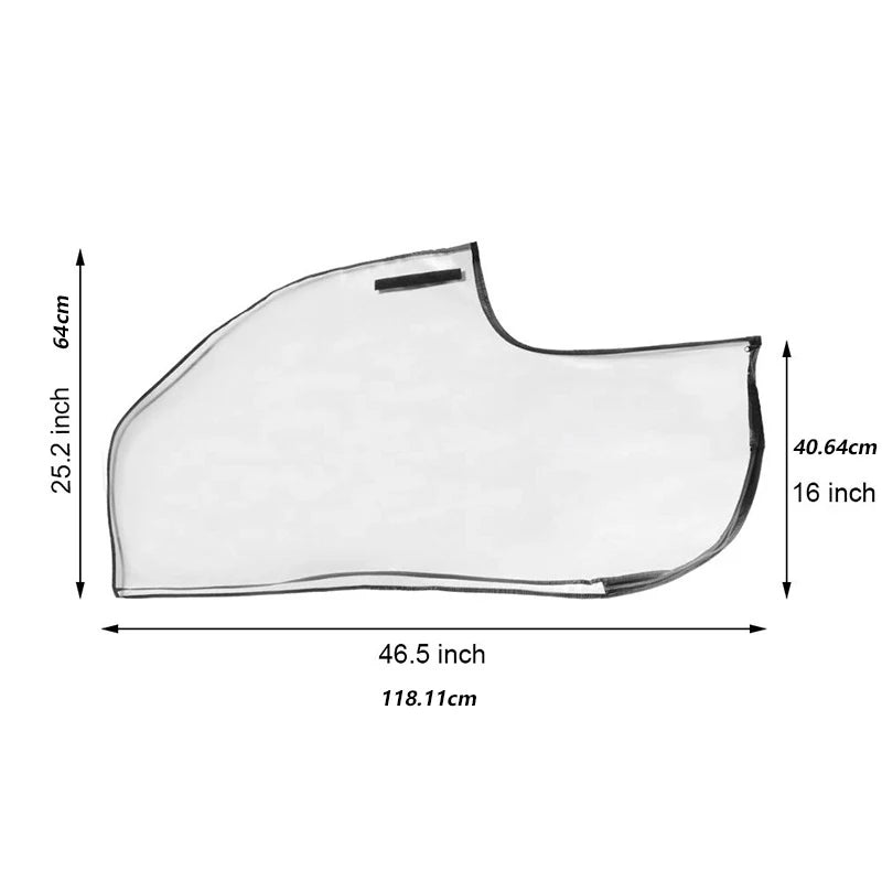 Golf Bag Cover Zipper Waterproof Large Capacity Rain Durable Dust Zpaxo onesize