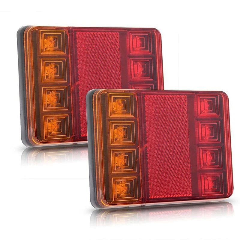 Car Truck LED Rear 12V Lights Lamps Waterproof Tailighttail Light