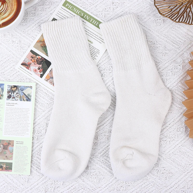 Cozy Snow Socks Women Fuzzy Thickened Warm Sleeping Stockings Winter Zpaxo 2 One Size