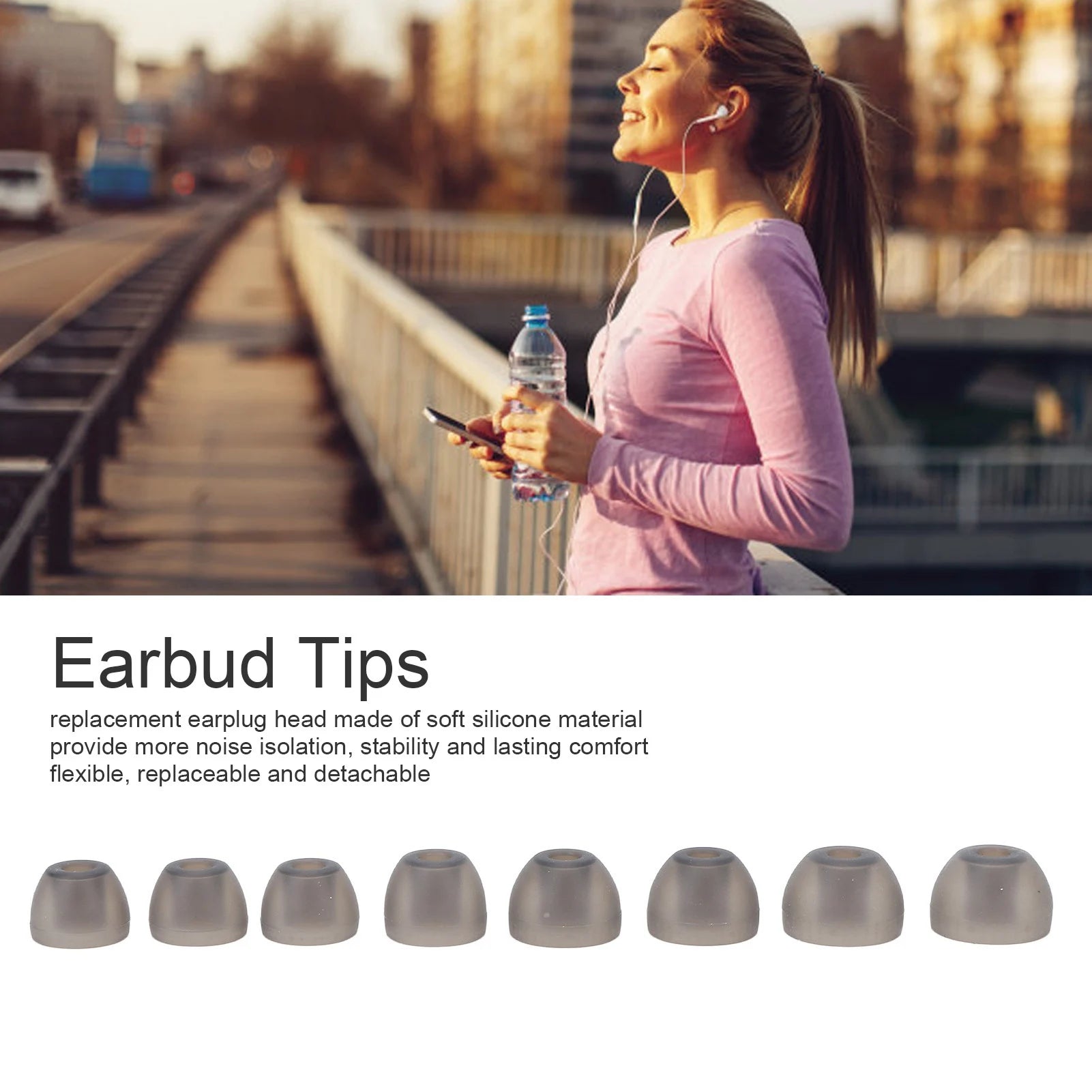 Earplug Accessories Silicone Eartips Replacement Noise Reduction