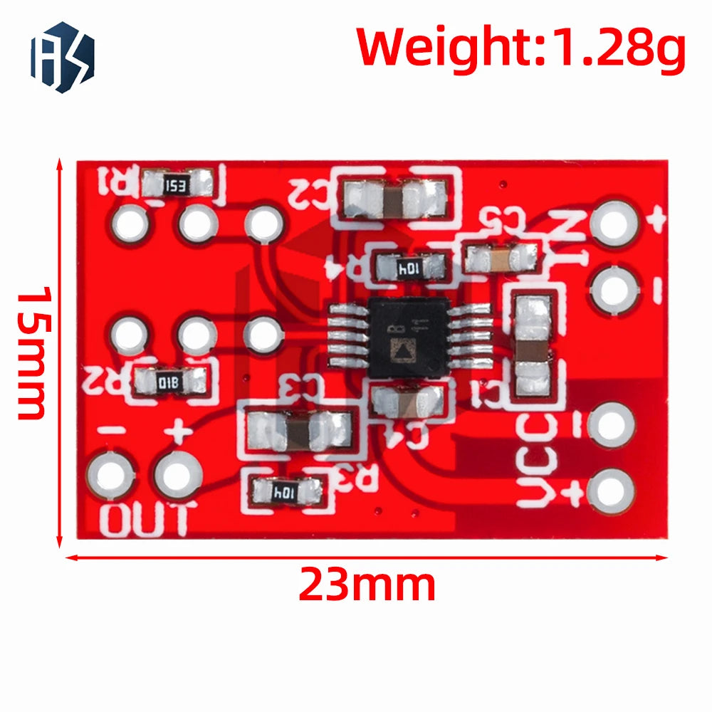 ‌SSM2167 Low-Noise Microphone Preamp Module – 3V-5V DC, Analog Compression & Mono Signal Conditioning for Field Recording Zpaxo