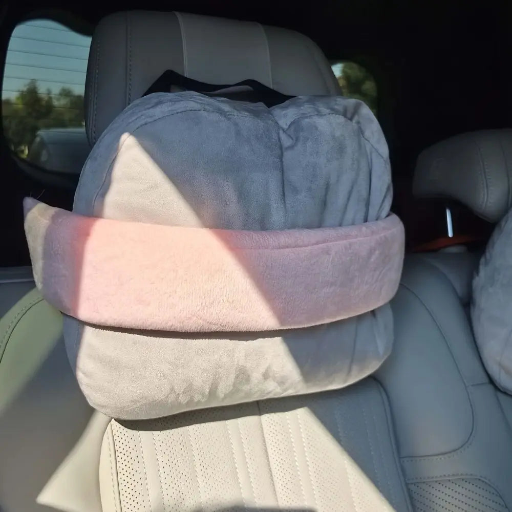 Adjustable Car Seat Head Support Safety Solid Protector Breathable Zpaxo