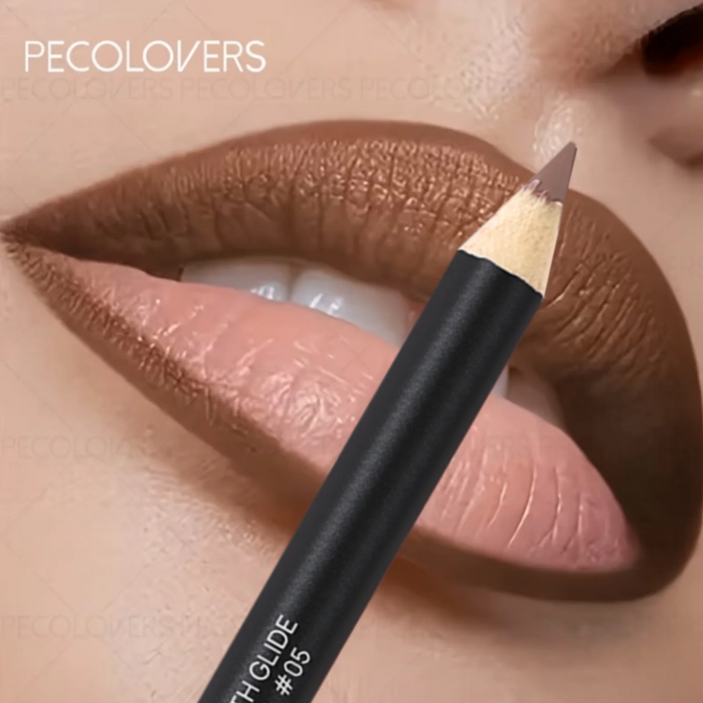 Velvet Matte Lip Liner Pencil ,Long-Lasting, Water Lip Liners, Resistant, Natural Finish Zpaxo