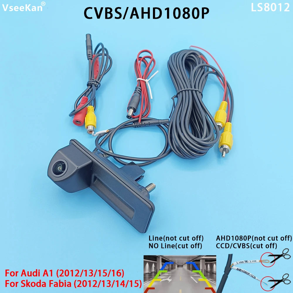 Car Rear View Camera Audi A1 8X 2012 2013 2014 2015 2016 2017 2018